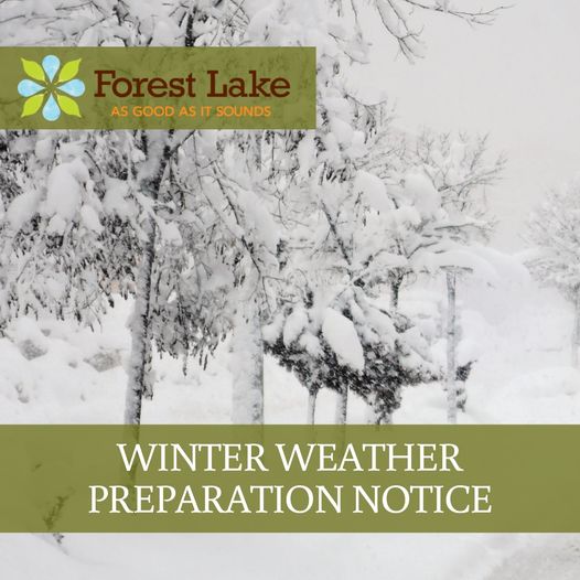 Winter Weahter Prep Notice
